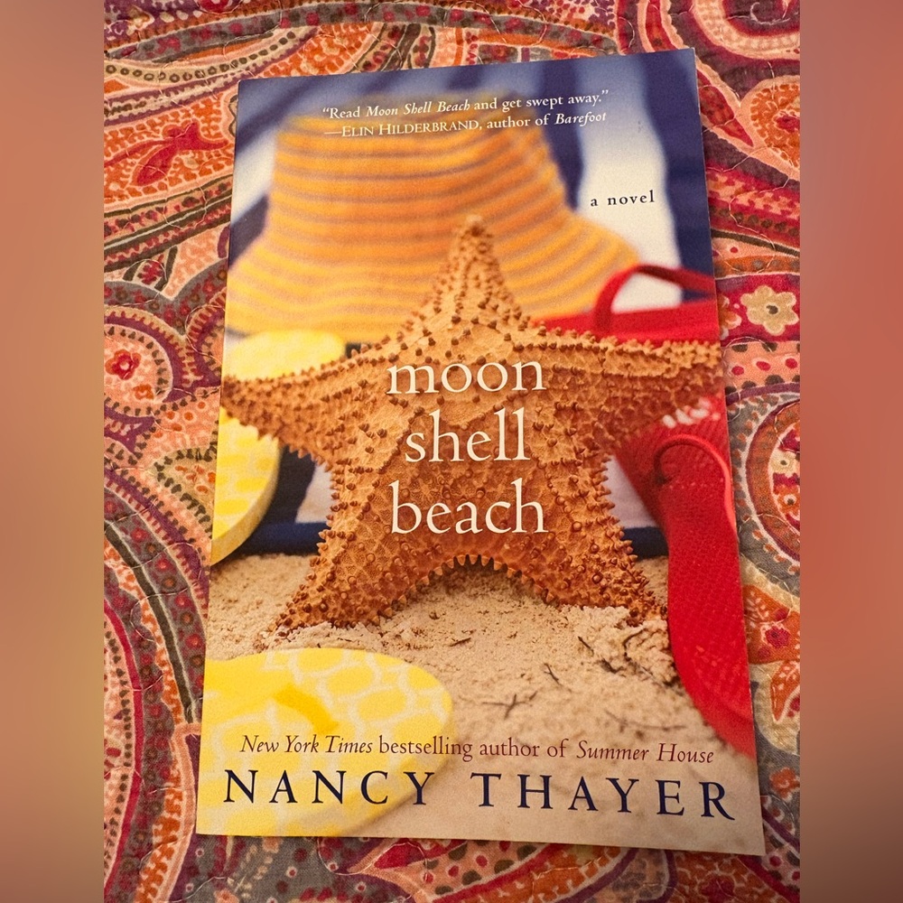 2/7.00 books: Moon Shell Beach Novel by Nancy Thayer